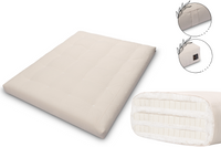 Materac 160x200 z lateksem - Pascall Futon Comfort Trio Latex - Ecru