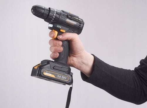 UDAROWA WIERTARKO WKRĘTARKA AKUMULATOROWA 20V BEZSZCZOTKOWA 2XAKU na Arena.pl