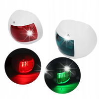 3W LAMP SYGNALIZACYJNYCH SFERYCZNA CZERWONA ZIELONA DIODA LED WODOODPORNE