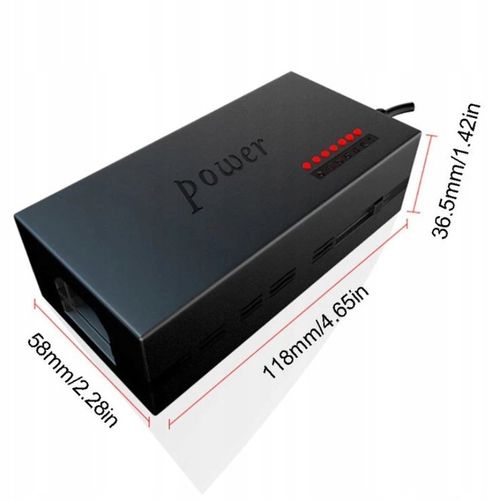 Zasilacz Uniwersalny ładowarka sieciowa do laptopa 120W 12-24V 8 wtyków na Arena.pl