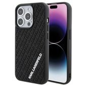Etui Karl Lagerfeld do iPhone 15 Pro, Czarny