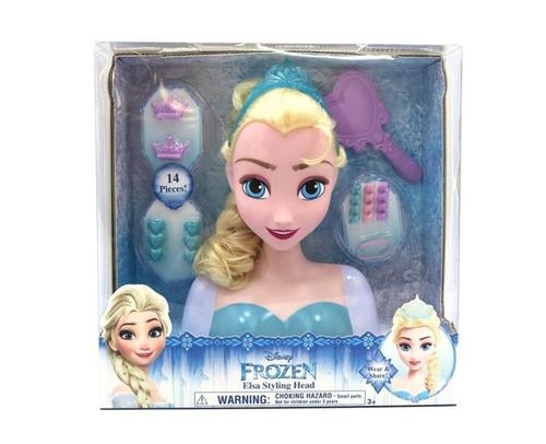 Frozen Głowa Do Stylizacji Elsa na Arena.pl