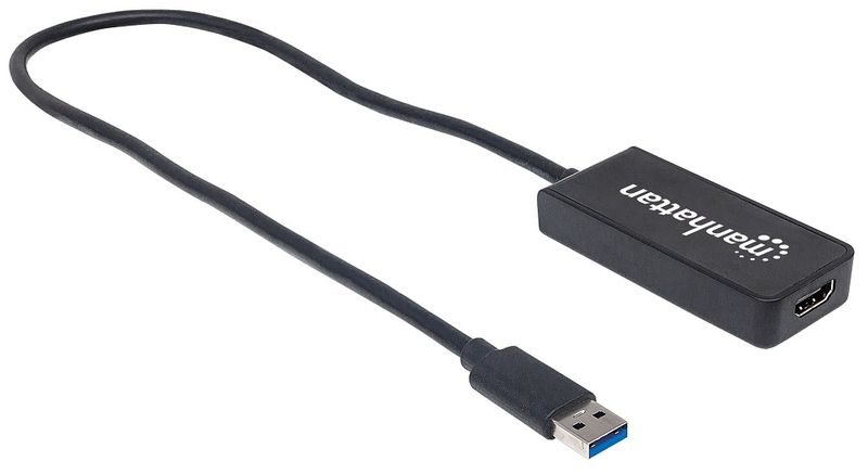MANHATTAN ADAPTER GRAFICZNY SUPERSPEED USB 3.0 NA HDMI M/F 1080 152259 zdjęcie 2