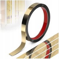 Listwa ozdobna dekoracyjna złota na ścianę do mebli samoprzylepna ścienna