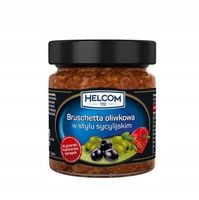 Helcom BRUSCHETTA OLIWKOWA W STYLU SYCYLIJSKIM oliwki i warzywa 190G 225ml