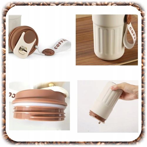 Kubek Termiczny Termos Kawa Herbata Wyświetlacz LED temperatura na Arena.pl