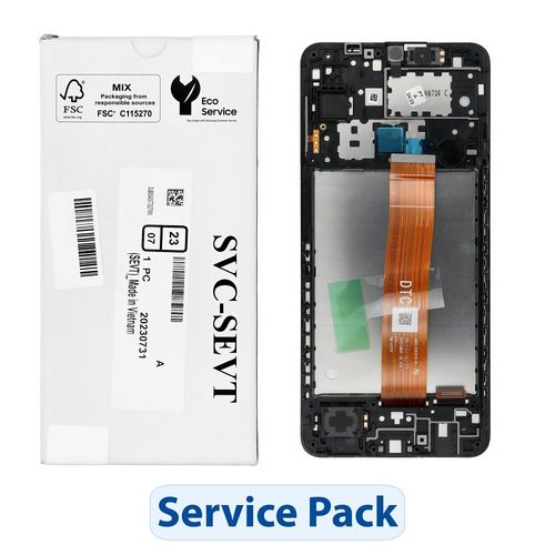 ServicePack Wyświetlacz LCD SAMSUNG A12 A125F GH82-24490A na Arena.pl