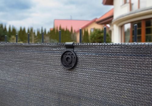 SIATKA CIENIUJĄCA 95% OSŁONA PŁOT 1,50mx10m GRAFIT na Arena.pl