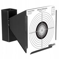 RazorGun Kulochwyt wiatrówkowy piramidkowy, stożkowy Zestaw z tarczami