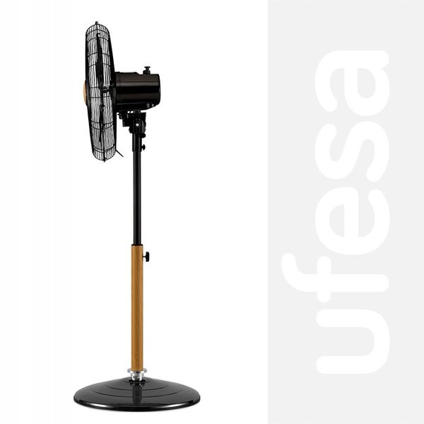 WENTYLATOR STOJĄCY UFESA WIATRAK PODŁOGOWY CICHY MOCNY METALOWY 50W 40CM zdjęcie 9