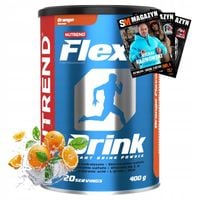NUTREND FLEXIT DRINK KOLAGEN GLUKOZAMINA OCHRONA STAWÓW 400g WYTRZYMAŁOŚĆ