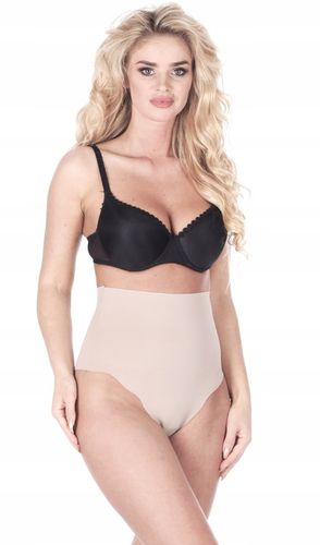 Orirose wysokie MAJTKI stringi WYSZCZUPLAJĄCE brzuch modelujące LASEROWE na Arena.pl