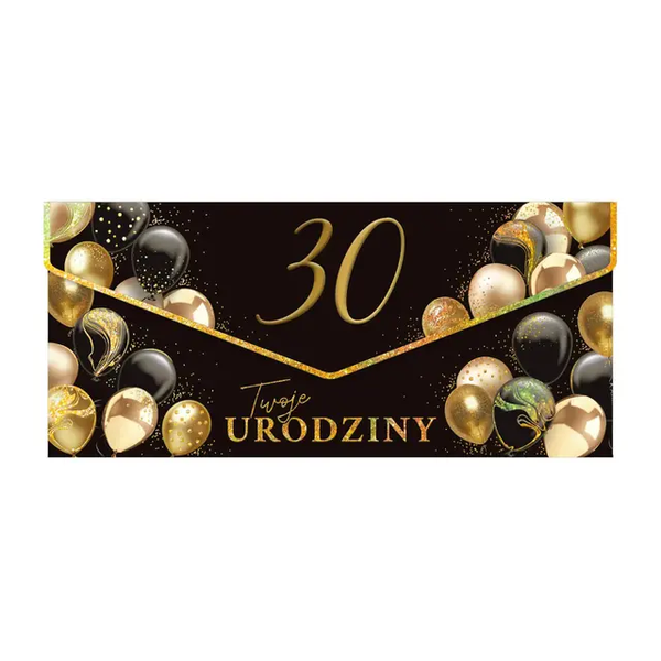 koperta premium na 30 urodziny - 1 zdjęcie 1