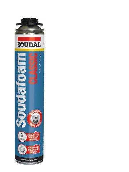 SOUDAL Pianka pistoletowa poliuretanowa SOUDAFOAM CLASSIC - 750 ML zdjęcie 9