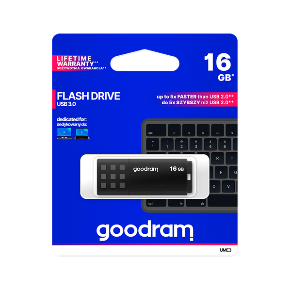 Pendrive Goodram 16 GB USB 3.0 UME3 zdjęcie 1