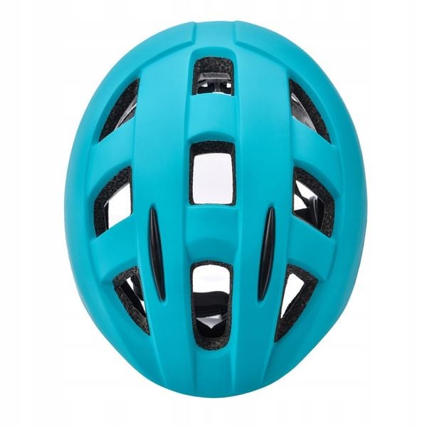 KASK ROWEROWY METEOR PNY11 M 48-53 IN-MOLD turkus zdjęcie 6