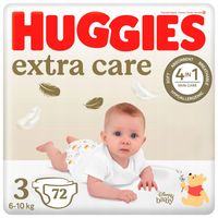 HUGGIES pieluszki Extra Care 3 (6-10 kg) Mega 72szt.