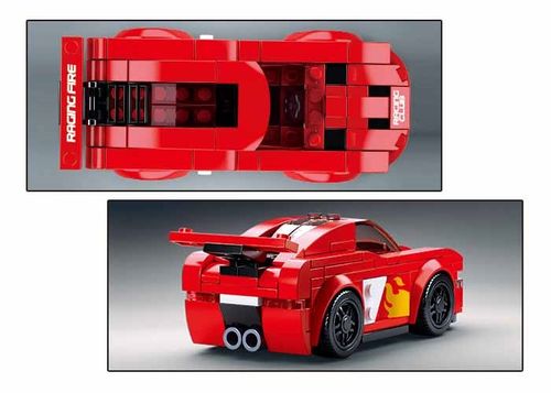 KLOCKI SLUBAN CC Samochód wyścigowy 163 - B0633D na Arena.pl