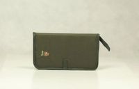 Siedzisko oliwkowe, myśliwskie Bistana z motywem myśliwskim 30 x 34 cm