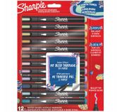markery sharpie new akryl wodoodporne 12kol. 4219