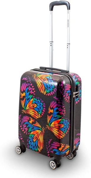 walizki zestaw butterfly czarne zdjęcie 4