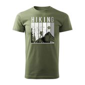 Koszulka outdoor w góry dla turysty namiot Tatry trekkingowa męska khaki REGULAR L