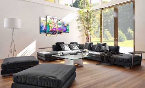 Obraz Na Płótnie - Ryby Pastele  - 120X70 Cm - Dl120X70-4096 na Arena.pl