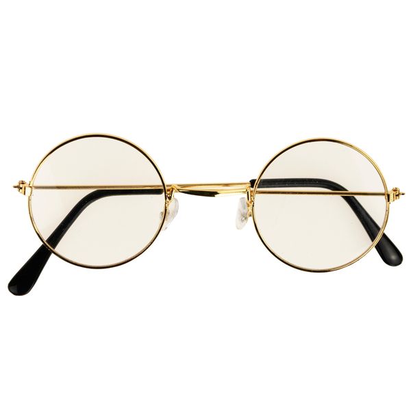 OKULARY Do STROJU ŚWIĘTEGO MIKOŁAJA OKRĄGŁE ŚWIĄTECZNE PRZEBRANIE ZERÓWKI zdjęcie 2