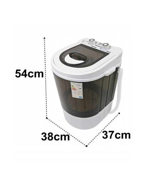 MINI Pralka Wirówka Domowa Turystyczna 4KG+1,5KG CZ zdjęcie 2