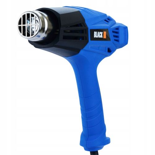 OPALARKA ELEKTRYCZNA 2 BIEGI 4 DYSZE 600C 2000W MOCNA ZESTAW BLACK na Arena.pl