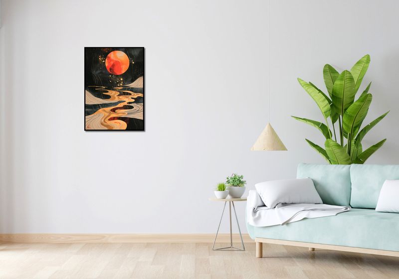 Plakat 50x70cm Planetarny Taniec zdjęcie 4