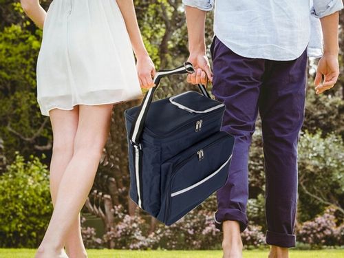 TORBA PIKNIKOWA TERMICZNA LODÓWKA NA PIKNIK ZAKUPY na Arena.pl