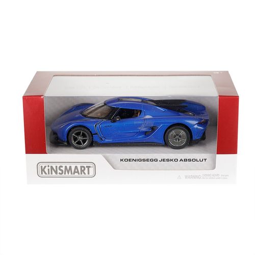 Model 1:36, Koenigsegg Jesko Absolut, niebieski na Arena.pl