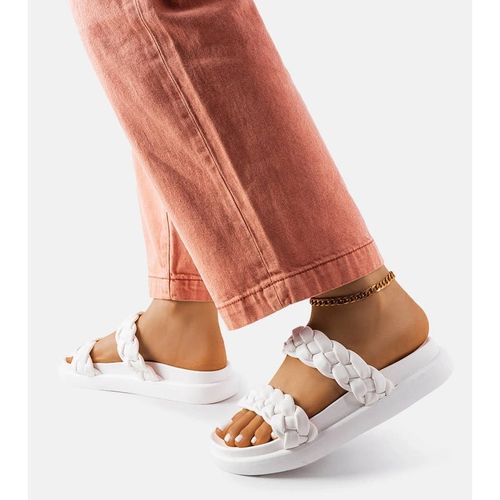 Białe klapki r.38 na Arena.pl