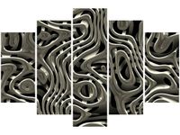 100CM 150CM OBRAZ 5 ELEM NASZA ABSTRAKCJA ŚCIENNY