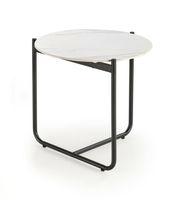 Stolik kawowy Fogler mniejszy biały