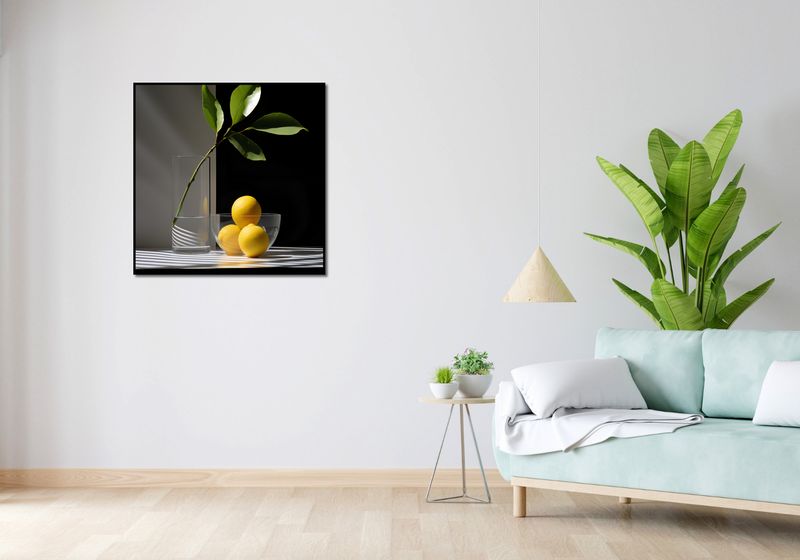 Plakat 80x80cm Cytrusowa Aranżacja zdjęcie 4