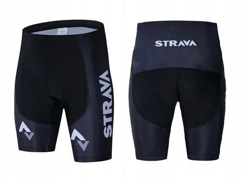 STRÓJ ROWEROWY MĘSKI STRAVA SZARY SPODENKI ŻELOWE KOMPLET KOLARSKI L na Arena.pl