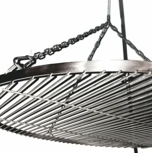 ruszt okrągły do grilla wiszący 80cm 2x WZMACNIANY na Arena.pl