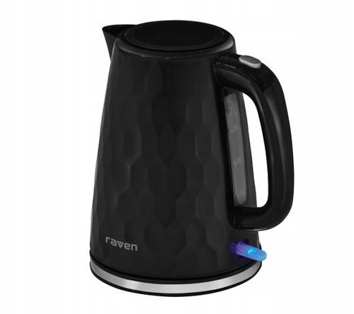 Czajnik elektryczny RAVEN EC025C 2200W 1.7 Litra Czarny na Arena.pl