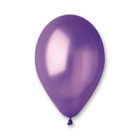 balon metalizowany fiolet 12",100 szt.urodziny