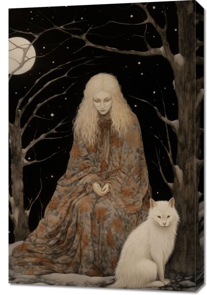 Obraz 60x90cm Stróżka Leśna zdjęcie 1