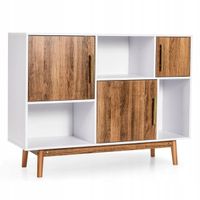 Szafka RTV stojąca Costway 101,5 cm x 77,5 cm x 33 cm