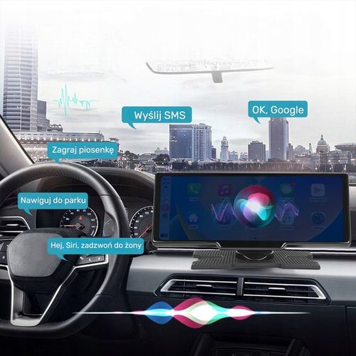 RADIO STACJA MULTIMEDIALNA MONITOR ANDROID AUTO APPLE CARPLAY 2 KAMERY na Arena.pl