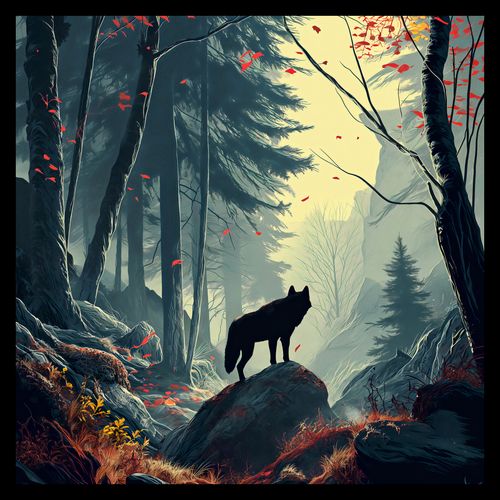 Plakat 30x30cm Leśne Echa na Arena.pl