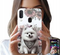 ETUI DO SAMSUNG GALAXY A40 - POMERANIAN, SZPIC MINIATUROWY, RASY PSÓW