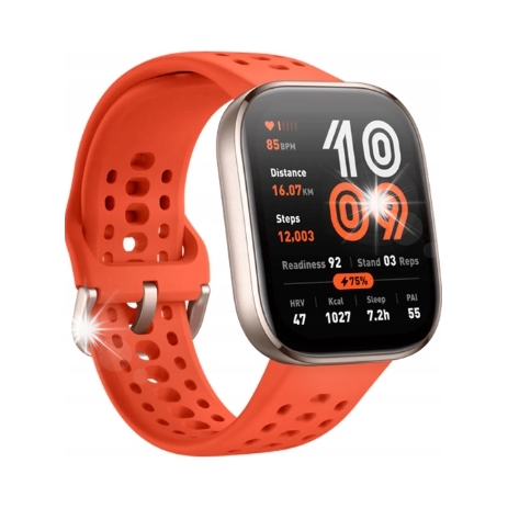 Smartwatch AMAZFIT Bip 6 Czerwony zdjęcie 1