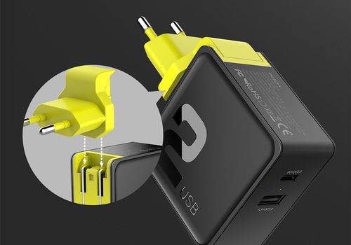 ROCK Ładowarka USB-C Quick Charge KABEL IPHONE 2M 2 Metry na Arena.pl