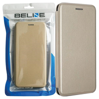 beline etui book magnetic redmi 9azłoty/gold