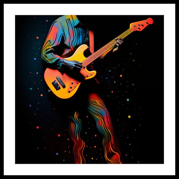 Plakat 40x40cm Barwna Melodia zdjęcie 3